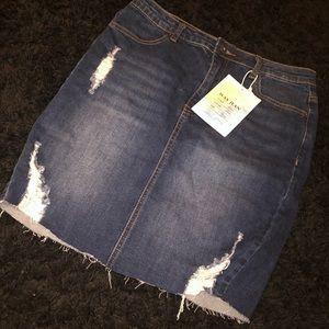 Basic Denim Skirt